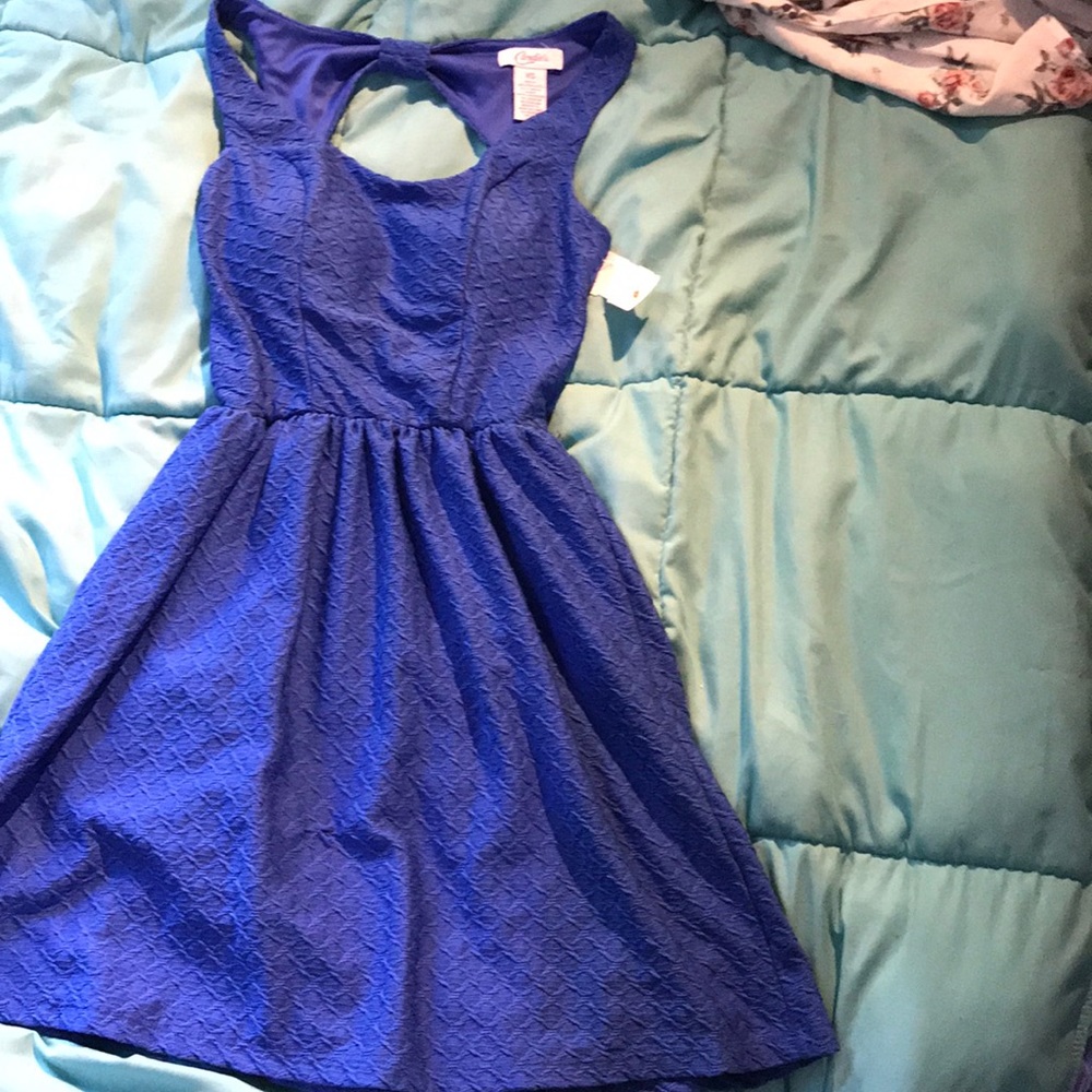 Royal blue candie’s dress